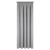 ZÁVĚS NA PÁSCE JUDYTA 140X300 CM STŘÍBRNÁ