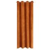 ZATEMŇOVACÍ ZÁVĚS NA KROUŽCÍCH RIA 140X250 CM ORANŽOVÁ