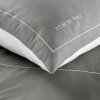 SATÉNOVÉ LOŽNÍ POVLEČENÍ EVA MINGE H 220X200 CM, 2 KS 70X80 CM ŠEDÁ