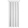 ZAHRADNÍ VODĚODOLNÝ ZÁVĚS NA POUTKÁCH GARDEN 155X240 CM BÍLÁ