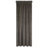 ZATEMŇOVACÍ ZÁVĚS NA PÁSCE RIA 140X270 CM GRAFITOVÁ