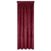 ZATEMŇOVACÍ ZÁVĚS NA PÁSCE RIA 140X270 CM BORDOVÁ