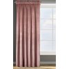 ZATEMŇOVACÍ ZÁVĚS NA PÁSCE ROSA 140X270 CM TMAVĚŘŮŽOVÁ