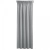 ZATEMŇOVACÍ ZÁVĚS NA PÁSCE PIERRE CARDIN SIBEL 140X270 CM ŠEDÁ