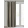 ZATEMŇOVACÍ ZÁVĚS NA KROUŽCÍCH LOGAN 135X250 CM CAPPUCCINO