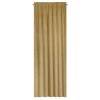 ZATEMŇOVACÍ ZÁVĚS NA PÁSCE ANTARA 140X300 CM TMAVĚBÉŽOVÁ