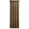 ZATEMŇOVACÍ ZÁVĚS NA PÁSCE PIERRE CARDIN SIBEL 140X270 CM HNĚDÁ