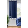 ZÁVĚS NA KROUŽCÍCH RITA 140X175 CM TMAVĚMODRÁ