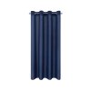 ZÁVĚS NA KROUŽCÍCH RITA 140X175 CM TMAVĚMODRÁ