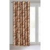 ZATEMŇOVACÍ ZÁVĚS NA KROUŽCÍCH DIANA 140X250 CM VZOROVANÁ