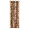 ZATEMŇOVACÍ ZÁVĚS NA KROUŽCÍCH DIANA 140X250 CM VZOROVANÁ