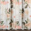 ZÁVĚS NA PÁSCE ROSE 135X270 CM VZOROVANÁ