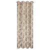 ZATEMŇOVACÍ ZÁVĚS NA KROUŽČÍCH GLORIA 140X250 CM VZOROVANÁ