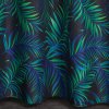 ZÁVĚS NA KROUŽCÍCH PALMS 01 140X250 CM VZOROVANÁ
