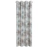 ZATEMŇOVACÍ ZÁVĚS NA KROUŽCÍCH MARISA 140X250 CM VZOROVANÁ