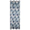 ZÁVĚS NA KROUŽCÍCH MALTA 140X250 CM VZOROVANÁ