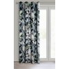 ZATEMŇOVACÍ ZÁVĚS NA KROUŽCÍCH SALLY 140X270 CM VZOROVANÁ