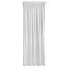 ZÁCLONA NA PÁSCE ROXI 140X270 CM BÍLÁ