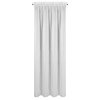 ZÁCLONA NA PÁSCE TULSA 140X270 CM BÍLÁ