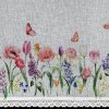 KRÁTKÁ ZÁCLONA NA PÁSCE BELLA 150X30 CM KVĚTY