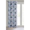 ZÁCLONA NA KROUŽCÍCH MALIBU 140X250 CM KVĚTY