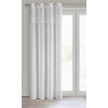 ZÁCLONA NA KROUŽCÍCH ILANA 140X250 CM BÍLÁ