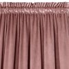 ZATEMŇOVACÍ ZÁVĚS NA PÁSCE MELANIE 140X270 CM TMAVĚŘŮŽOVÁ