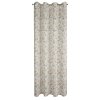 ZÁVĚS NA KROUŽCÍCH AMARA 140X250 CM KVĚTY