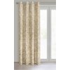 ZATEMŇOVACÍ ZÁVĚS NA KROUŽCÍCH ODETA 135X250 CM VZOROVANÁ