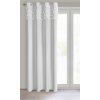 ZATEMŇOVACÍ ZÁVĚS NA KROUŽCÍCH ERIN 140X250 CM BÍLÁ