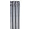 ZATEMŇOVACÍ ZÁVĚS NA KROUŽCÍCH ERIN 140X250 CM ŠEDÁ
