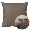 poszewka satyna bawelna sepia 043 40x40