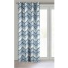 ZATEMŇOVACÍ ZÁVĚS NA KROUŽCÍCH ANN 140X250 CM VZOROVANÁ