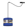 lampa wiszaca spider elegance gold z abazurem