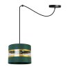 lampa wiszaca spider elegance gold z abazurem