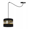 lampa wiszaca spider elegance gold z abazurem