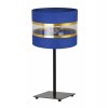 nowoczesna lampa stolowa elegance gold gia z abazurem