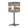 nowoczesna lampa stolowa elegance gold gia z abazurem
