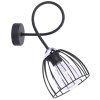 kinkiet loft lampa scienna chrom rozne klosze