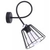 kinkiet loft lampa scienna chrom rozne klosze