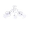 nowoczesna lampa sufitowa led chrom loft