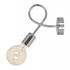 lampa kinkiet chrom edison loft