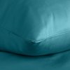 SATÉNOVÉ POVLEČENÍ DINA 200X220 CM, 2 KS 70X80 CM TYRKYSOVÉ