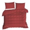 SATÉNOVÉ POVLEČENÍ NOVA3 160X200 CM, 2 KS 70X80 CM ČERVENÉ