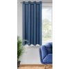 ZÁVĚS NA KROUŽCÍCH RITA 140X175 CM TMAVÉMODRÁ