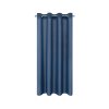 ZÁVĚS NA KROUŽCÍCH RITA 140X175 CM TMAVÉMODRÁ