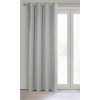 ZÁVĚS NA KROUŽCÍCH ROMA 140X250 CM ŠEDÁ