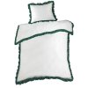BAVLNĚNÉ POVLEČENÍ ELIZA 200X220 CM, 2 KS 70X80 CM BÍLÉ