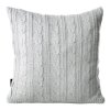 DEKORAČNÍ POVLAK NA POLŠTÁŘ AKRYL2 45X45 CM STŘÍBRNÁ