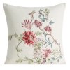 GOBELÍNOVÁ DEKORAČNÍ POVLAK NA POLŠTÁŘ NATUR 45X45 CM KVĚTY